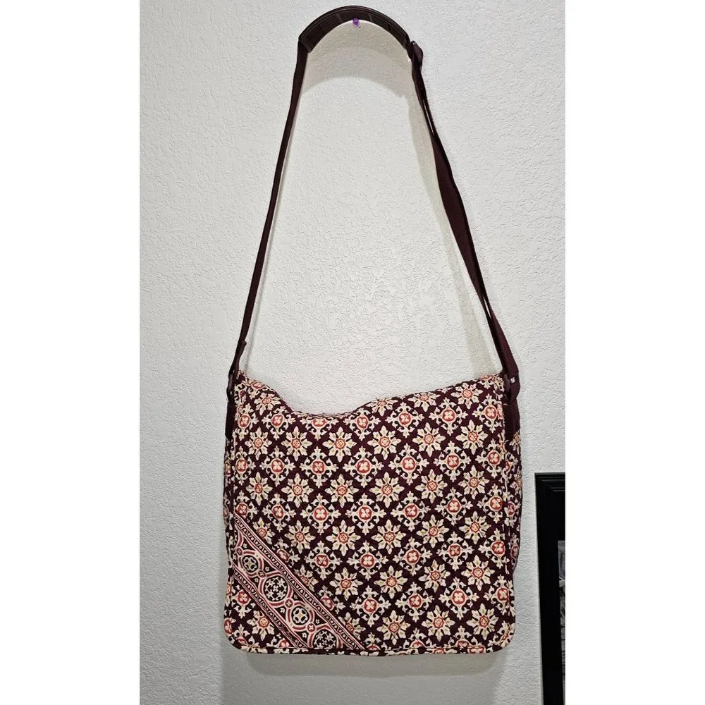 Vera Bradley Book/Computer bag, small tear and ink stain on bottom, not noticea